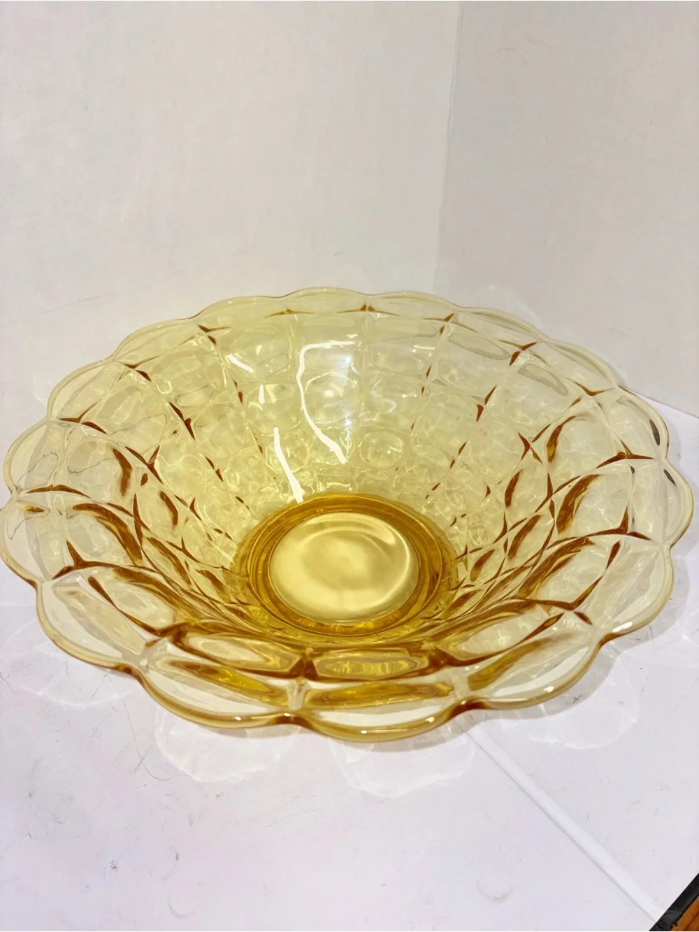 Vintage Depression Glass Bowl